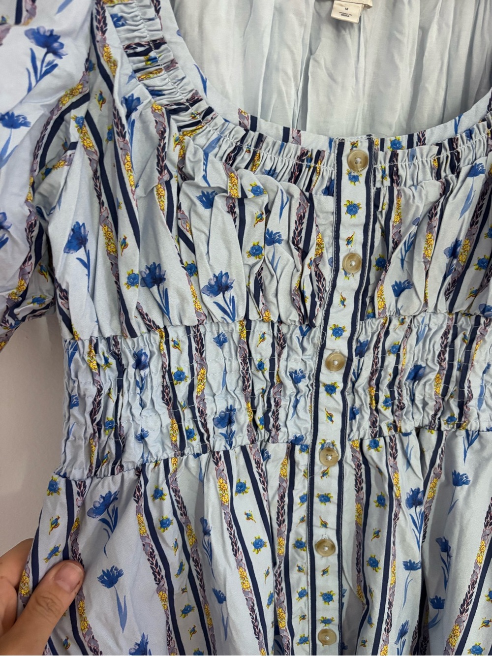 Floral Anthropologie Dress - Picture 2 of 4